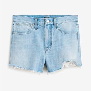 J. Crew Mini 2 denim short in Light Sky Wash